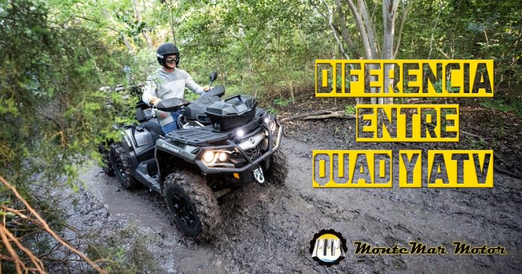 Montemar Motor Diferencia entre quad y ATV blog