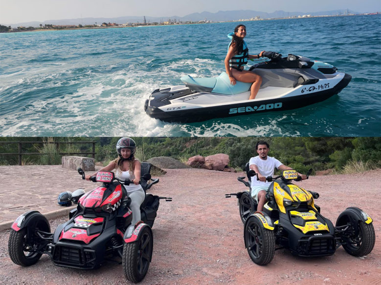 Alquiler moto de agua + Can Am Ryker | Alquila pack moto de agua y Ryker | Actividades motor Castellón y Benicasim | Jetski Rent Benicasim and Castellon | Montemar Jets ✅