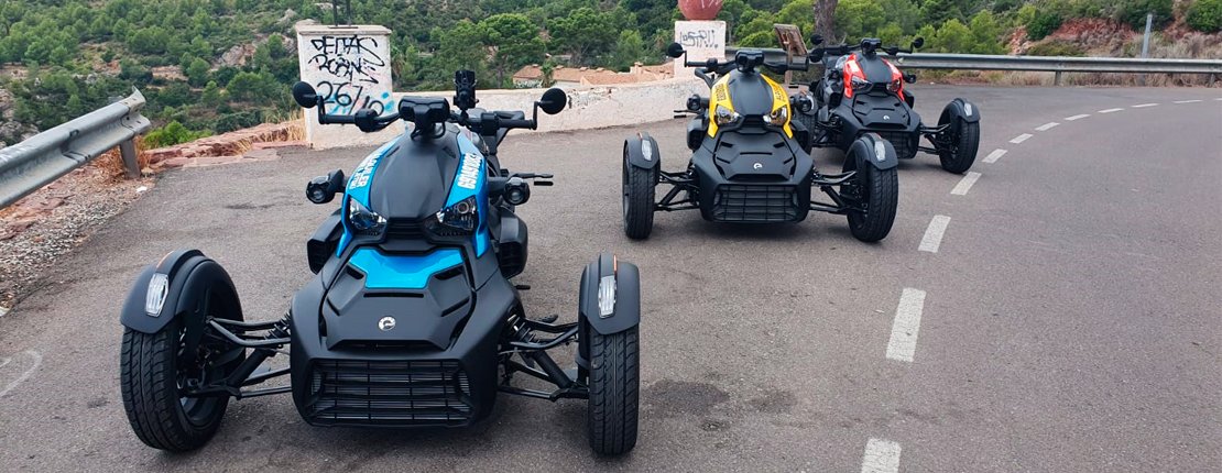 Pack moto de agua + moto 3 ruedas Ryker Castellón | Turismo aventura Castellón | Montemar Jets✅