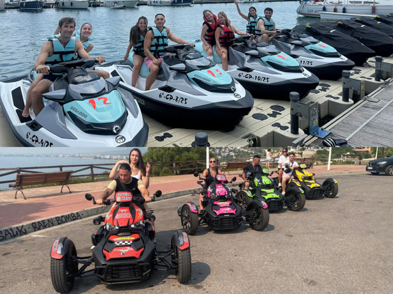 Alquiler moto de agua + Can Am Ryker | Alquila pack moto de agua y Ryker | Actividades motor Castellón y Benicasim | Jetski Rent Benicasim and Castellon | Montemar Jets ✅
