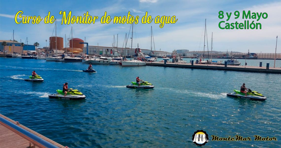 Montemar Motor Curso Monitor motos de agua