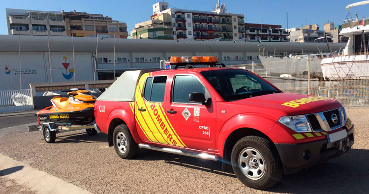 Montemar Motor moto agua salvamento entregamos gti se 155 bomberos castellon 3