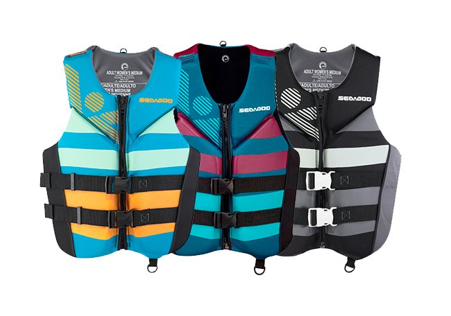 Chaleco Sea Doo Freedom mujer | Chaleco moto de agua | Ayuda a la Flotación | Neopreno mujer