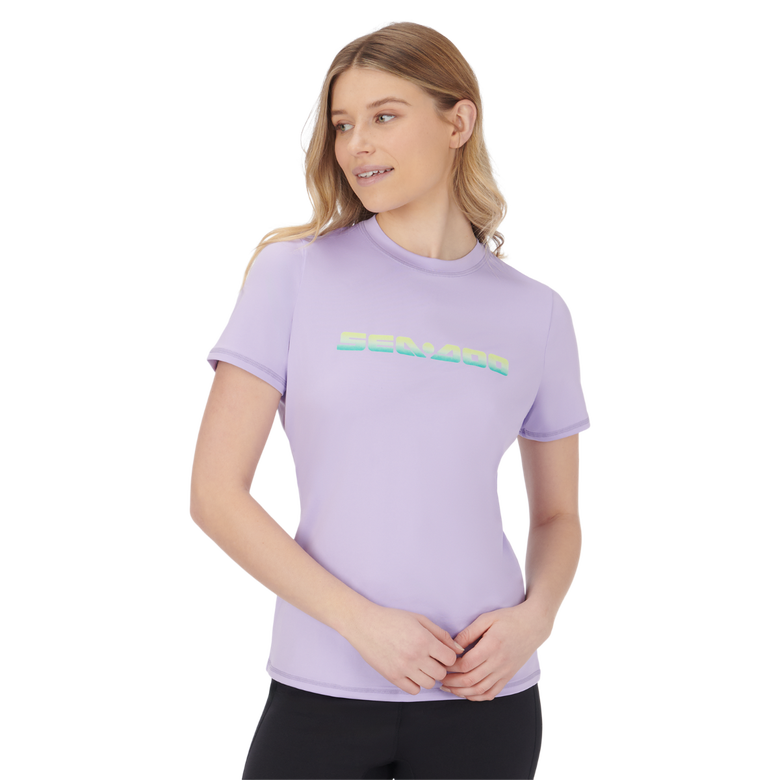 Camiseta Licra Signature Manga Corta para ella | Licra Sea-Doo Mujer ✅