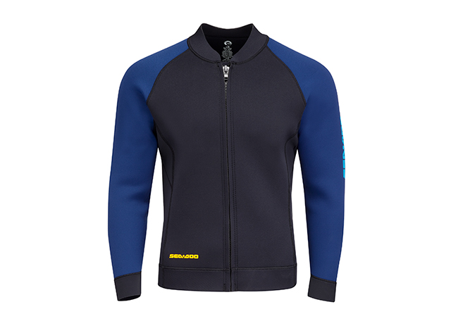 Chaqueta Montego de neopreno de 3 mm | para hombre | 90% neopreno elástico, 10% nylon. Tejido ultraelástico | Protección UV