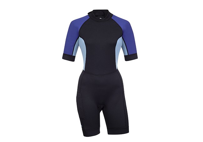 Traje isotérmico neopreno corto Sea-Doo Exotic | para mujer | 3/2 mm | 90% neopreno elástico, 10% nylon | Tejido ultraelástico | Protección UV