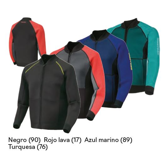 Chaqueta neopreno Montego hombre | Neopreno Sea-Doo | 4 colores