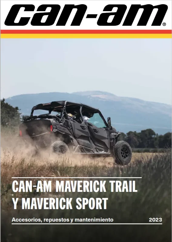 Catálogo accesorios Can-Am Maverick Trail y Maverick Sport 2023