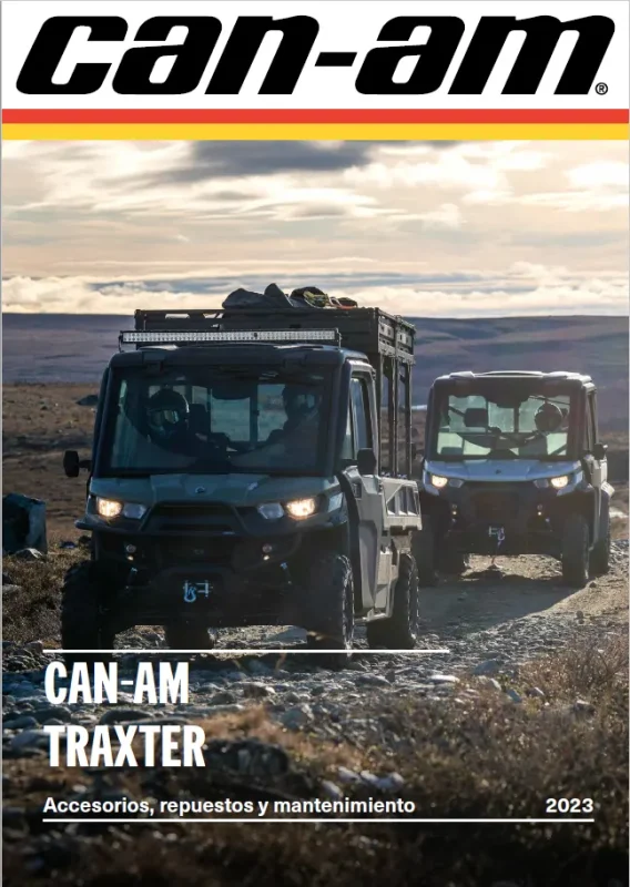 Catálogo accesorios Can-Am Traxter 2023 | Catálogo accesorios Can-Am Off-Road 2023