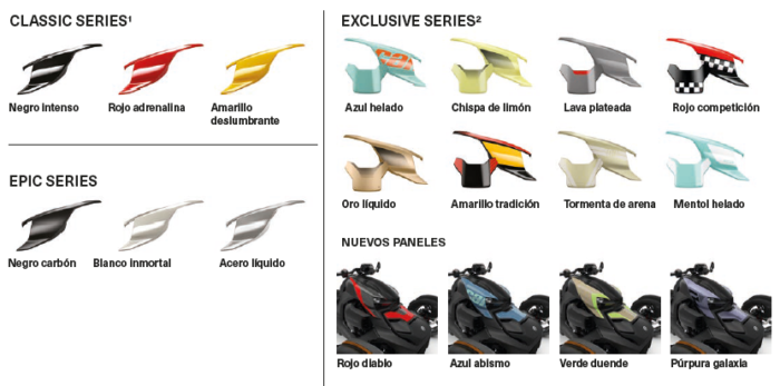 Paneles Can-Am Ryker 2024 | Personalizar Can-Am Ryker Paneles | Comprar paneles Ryker online | montemarmotor.es ✅