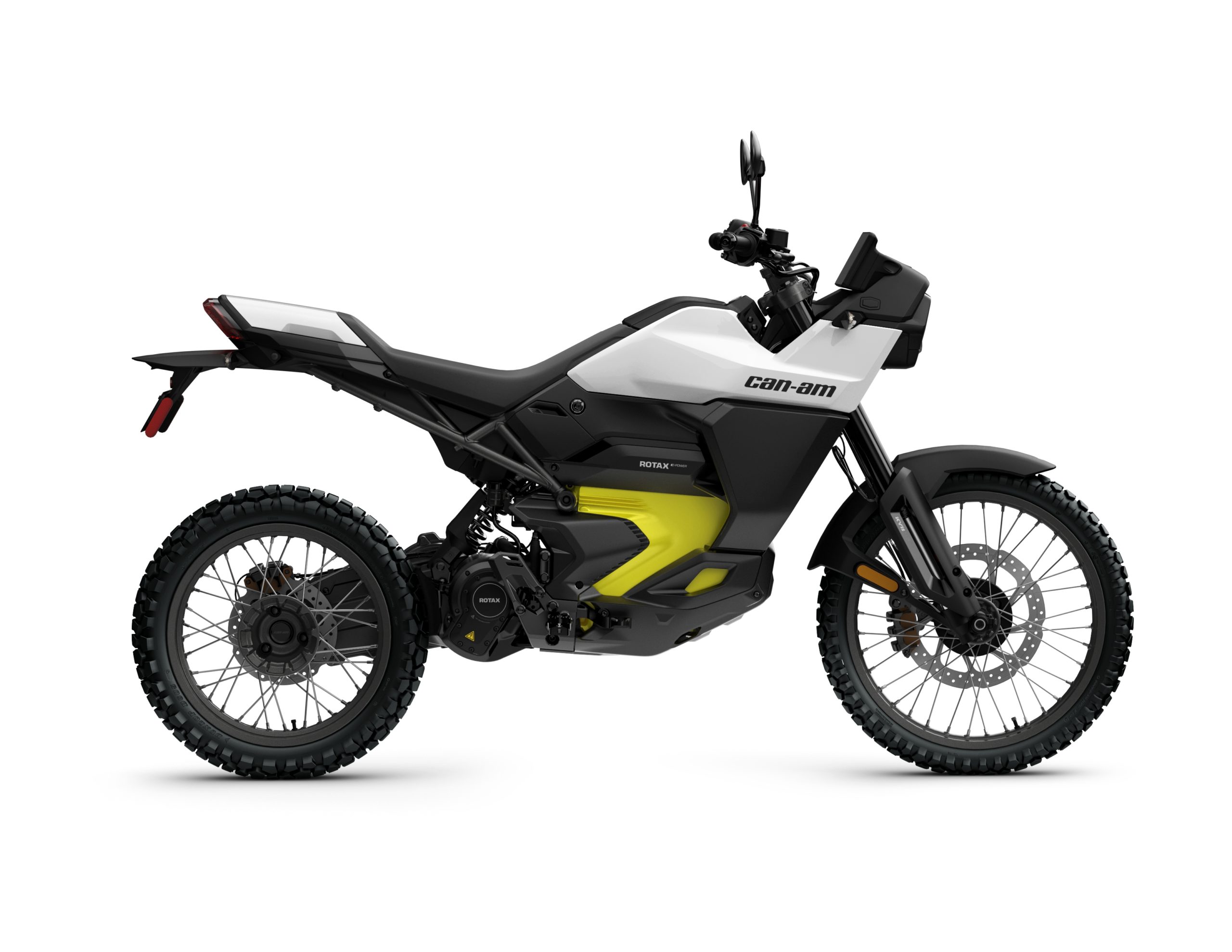 Can-Am Origin 2025 | 11 kW y 35 kW Blanco Brillante | Can-Am Motos Eléctricas 100% | Montemar Motor Concesionario Can-Am en Castellón y Valencia ✅
