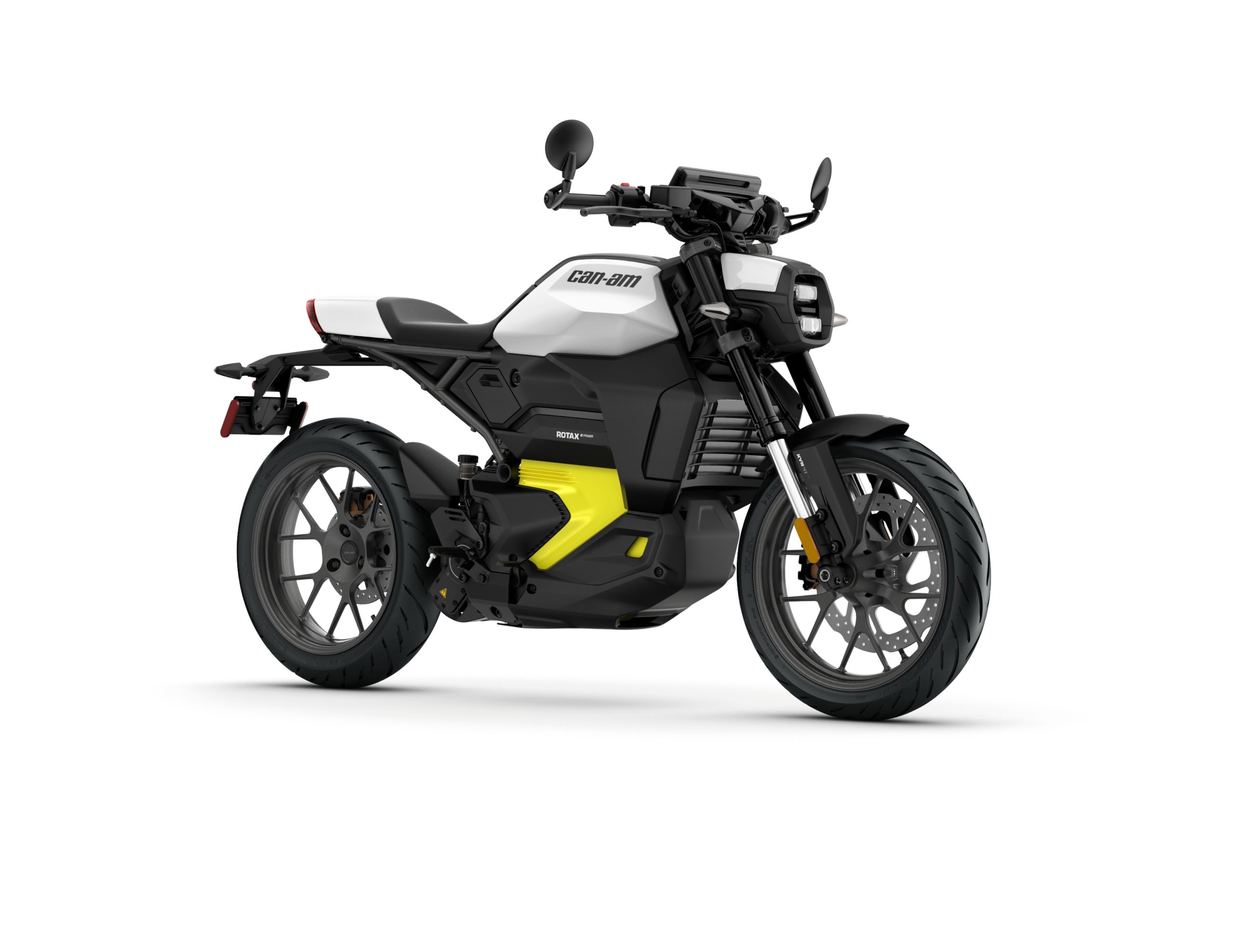 Can-Am Pulse 2025 | 11 kW y 35 kW Blanco Brillante | Can-Am Motos Eléctricas 100% | Montemar Motor Concesionario Can-Am en Castellón y Valencia ✅