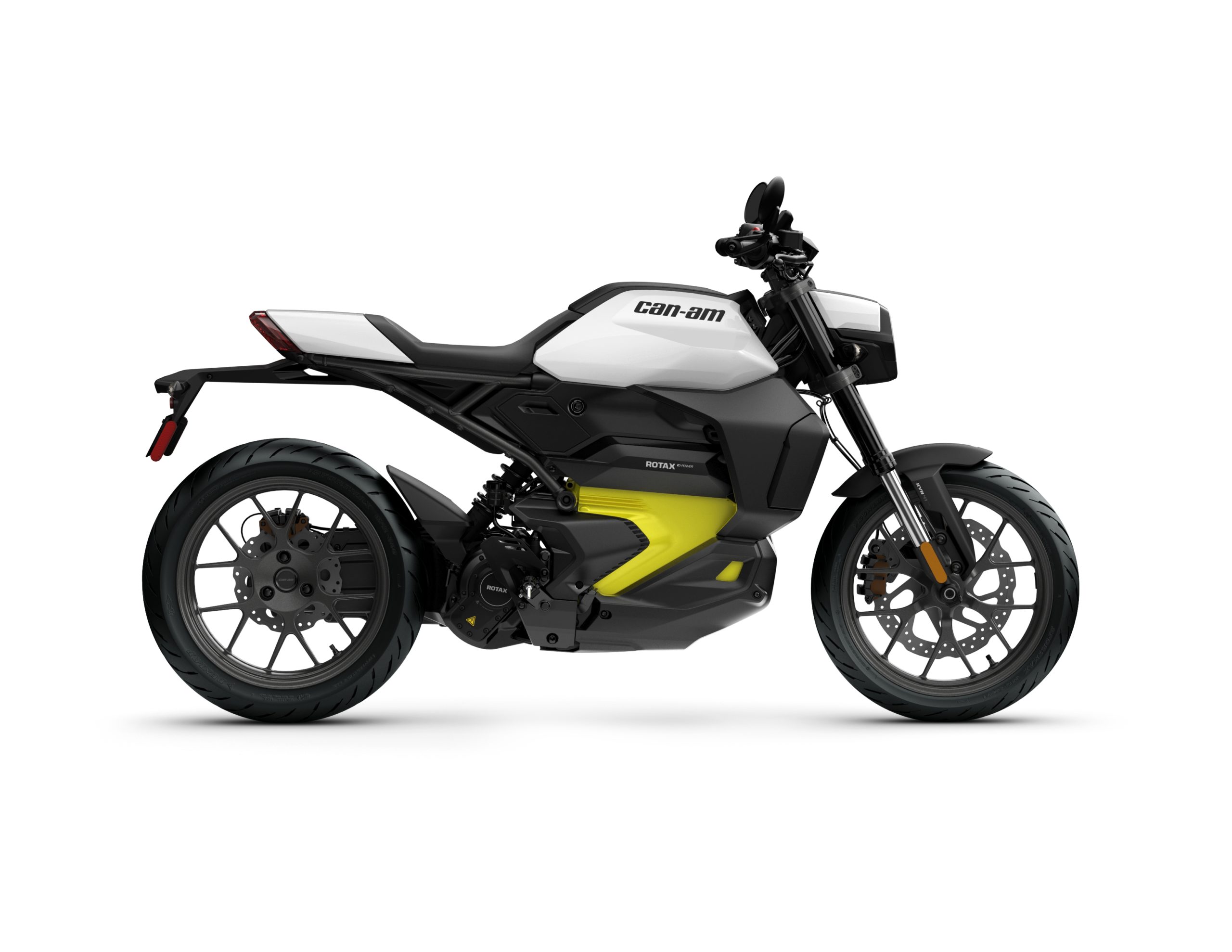 Can-Am Pulse 2025 | 11 kW y 35 kW Blanco Brillante | Can-Am Motos Eléctricas 100% | Montemar Motor Concesionario Can-Am en Castellón y Valencia ✅