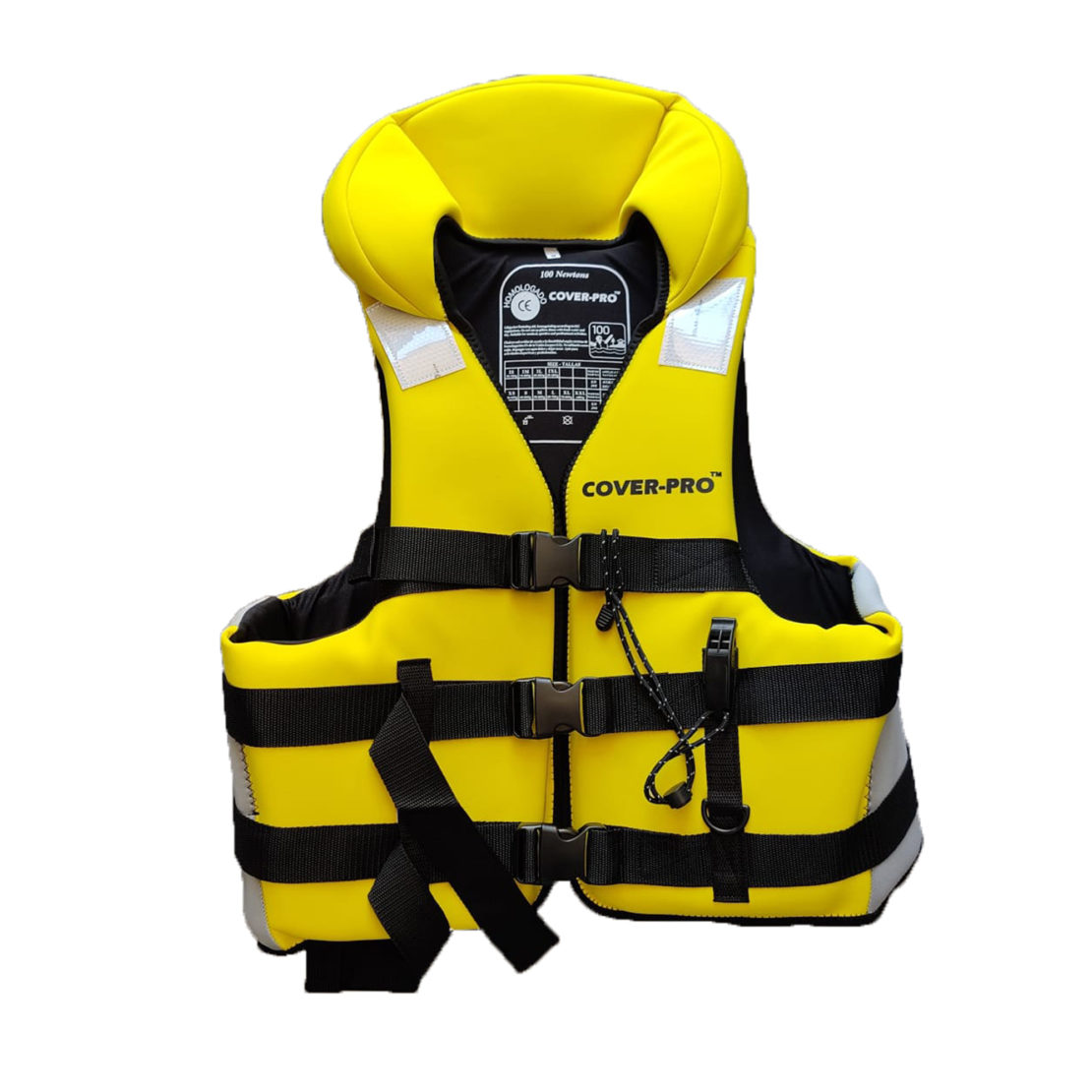 Chaleco homologado 100N Cover Pro | Chaleco salvavidas para moto de agua | 5 colores | Amarillo | Montemar Motor ✅