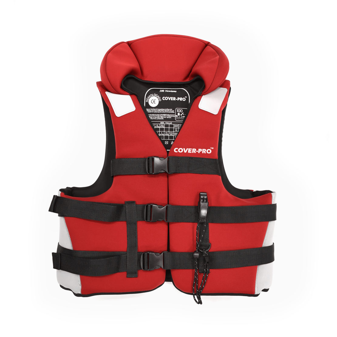 Chaleco homologado 100N Cover Pro | Chaleco salvavidas para moto de agua | 5 colores | Rojo | Montemar Motor ✅