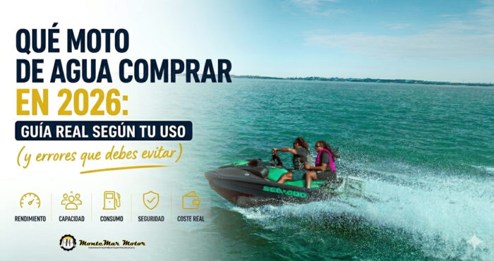 Qué moto de agua comprar en 2026 y errores a evitar | Montemar Motor Concesionario Oficial Sea-Doo y Can-Am ✅