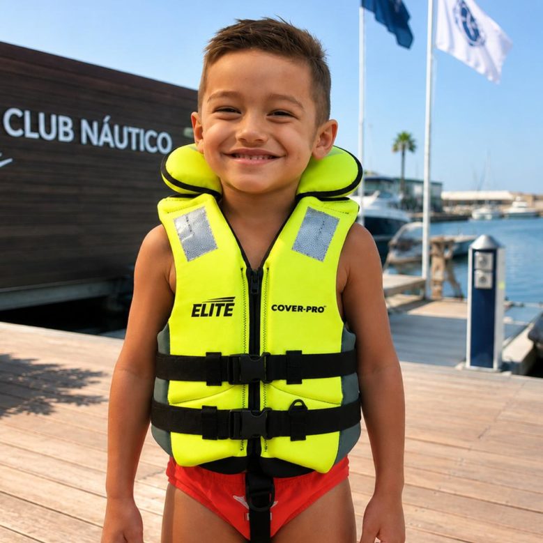 Chaleco Cover Pro Élite Infantil 100N | Chaleco homologado 100N para niños.