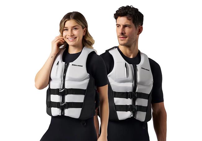 Chaleco Sea-Doo Wave Grip | Chaleco para moto de agua | Chaleco Sea-Doo Wave Grip | Material ecológico Evogrene