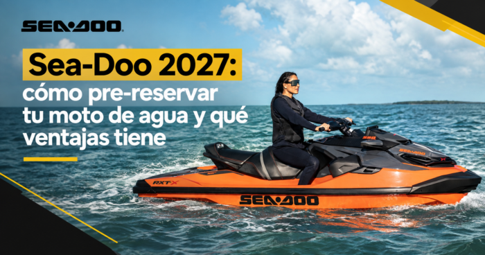 Sea-Doo 2027: cómo pre-reservar tu moto de agua y qué ventajas tiene