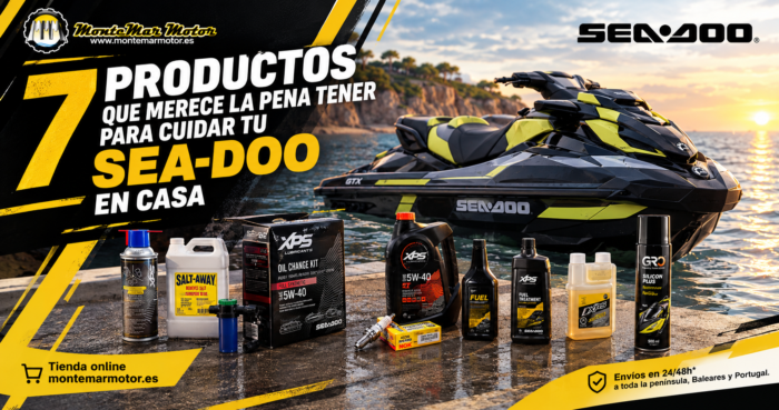 7 productos para cuidar tu Sea-Doo en casa | Montemar Motor Concesionario Oficial Sea-Doo ✅